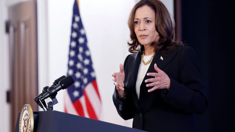 Kamala Harris calls Iran ‘dangerous, destabilising’ force after attack on Israel